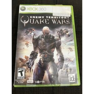 Enemy Territory: Quake Wars (Microsoft Xbox 360) CIB Complete‎ In EX Condition